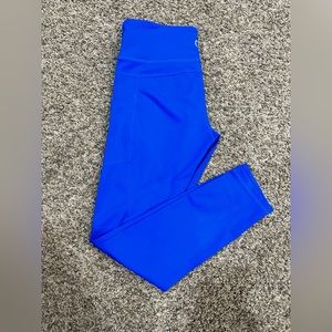 Zyia Brand Size 4 Mid Rise Baltic Blue Light n Tight 7/8 24”